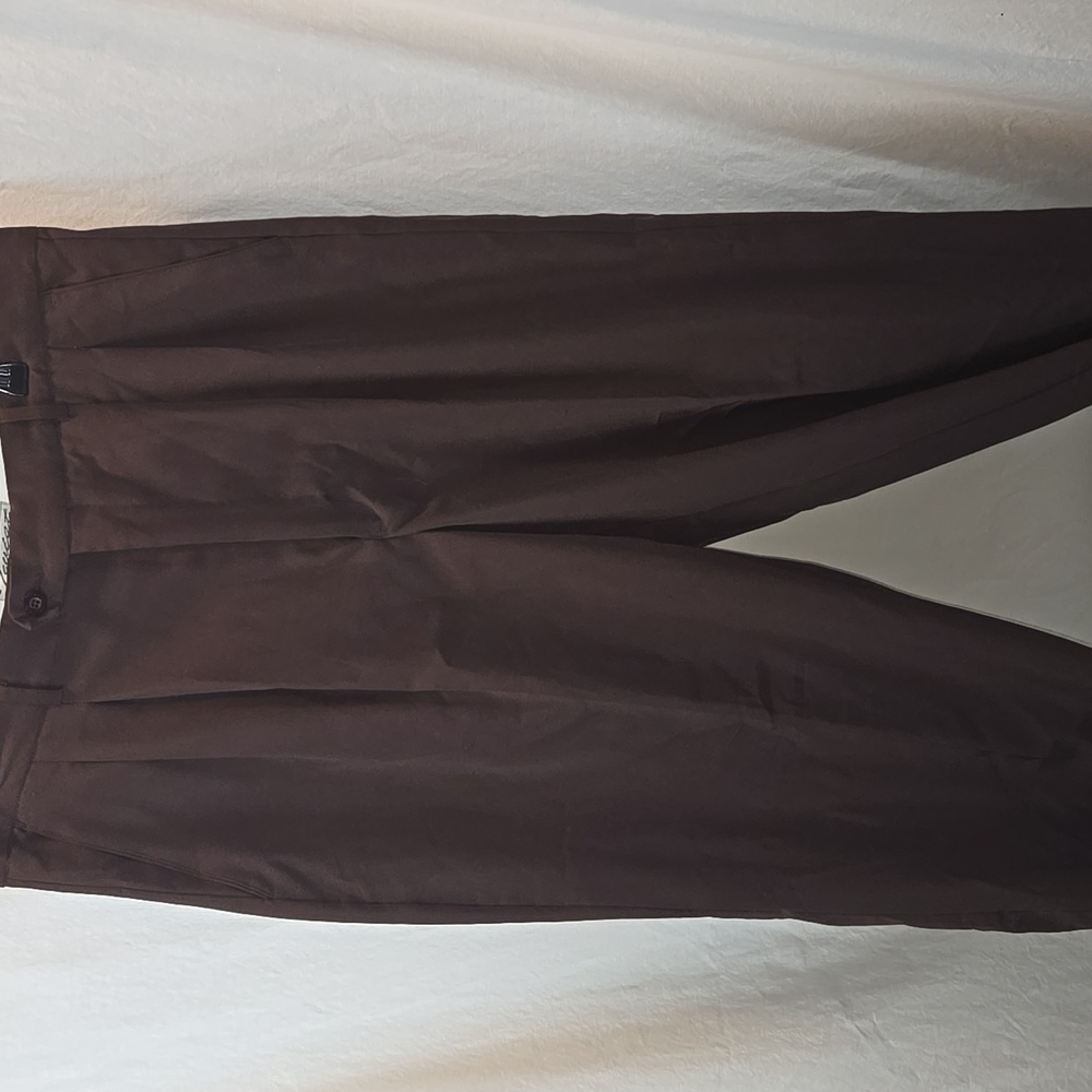 Men's Classic Brown Dress Pants